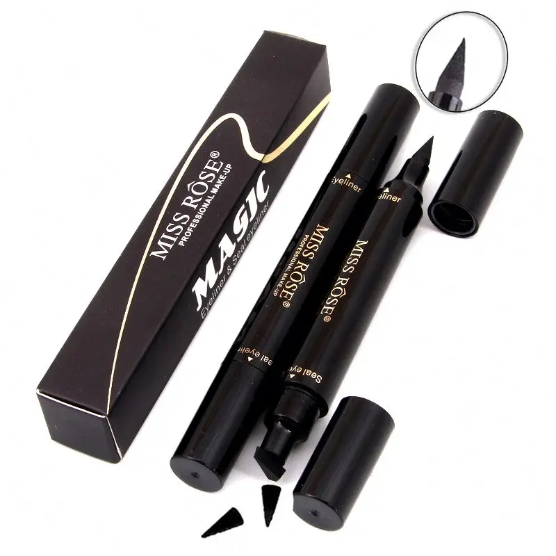 

Ready To Ship Miss Rose 13.3cm Waterproof Black Liquid Stamp eyeliner