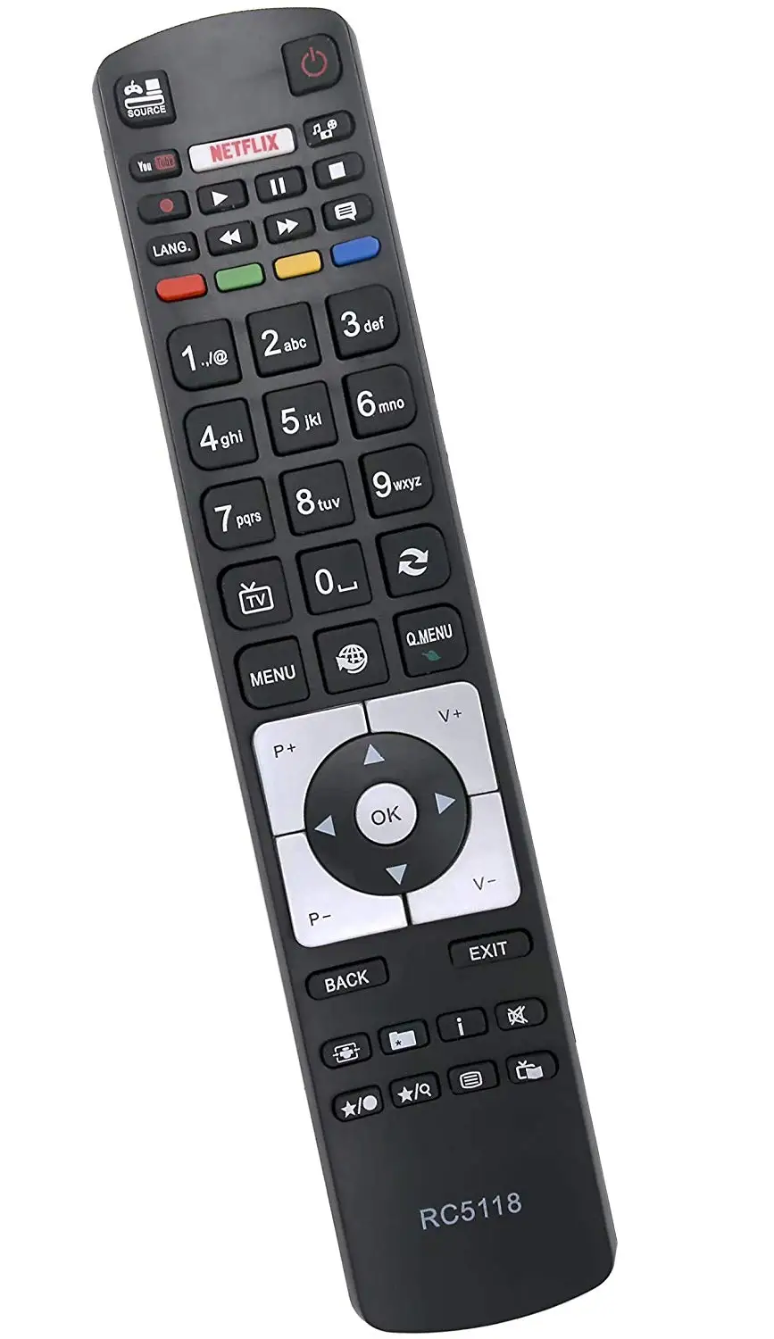NEW TV Remote Control RC5118 RC-5118 For Specific Hitachi Models Replacement