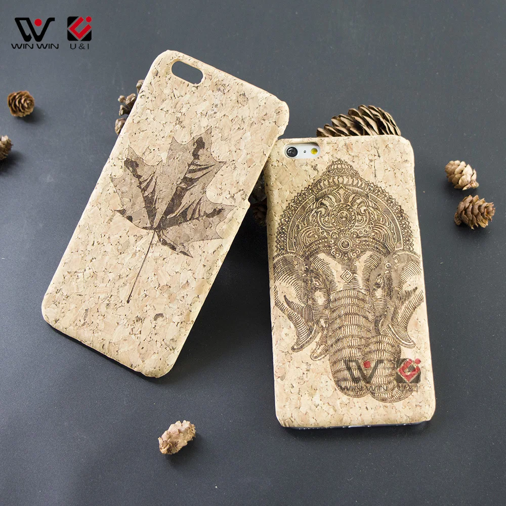 

Hot Selling Cork Custom Pattern Logo Wooden Mobile Phone Bags & Cases For iphone 12 XS XR X