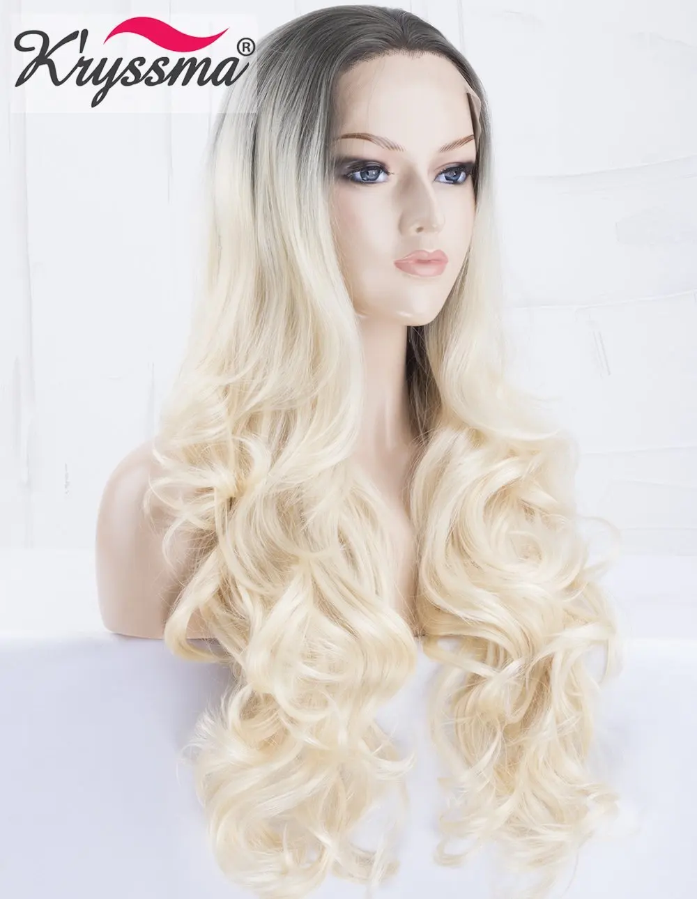 Naked actress two tone black and platinum blonde