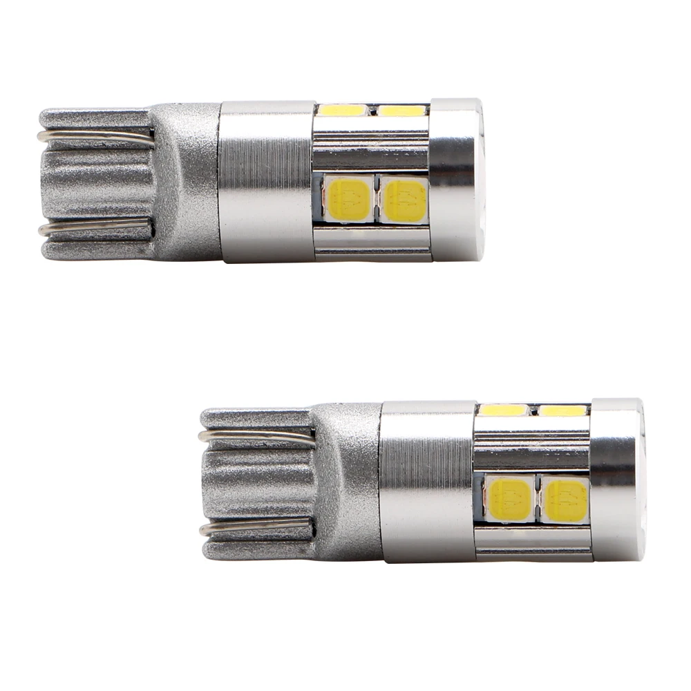 Canbus T10 3030 9SMD LED Bulbs W5W 194 168 Auto Car Lamps Turn Side License Plate Parking Fog Clearance Lights