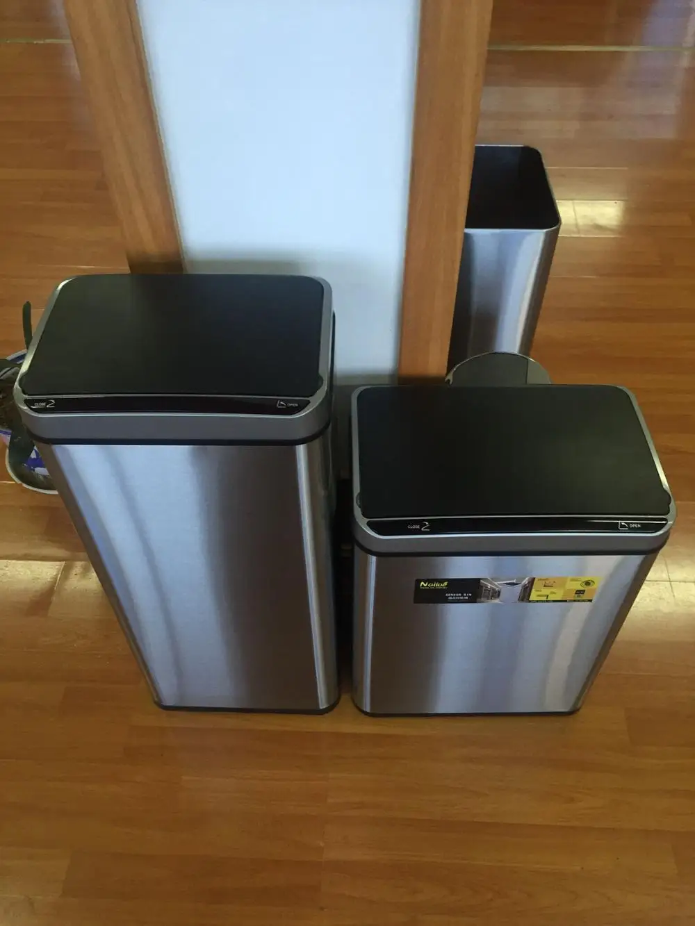Automatic Touchless Sensor Smart Stainless Steel Waste Bin Trash Can