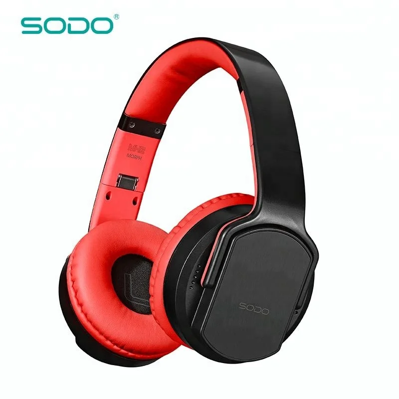 SODO MH2 Flip To Powerful Speaker Bluetooth Headphone ( Accept Mix Color )