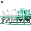 China edible refined bleached deodorized palm oil machine crude oil refinery