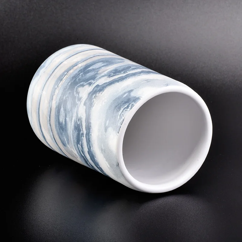 Marble Ceramic Lotion Dispenser Bathroom Accessories Sets