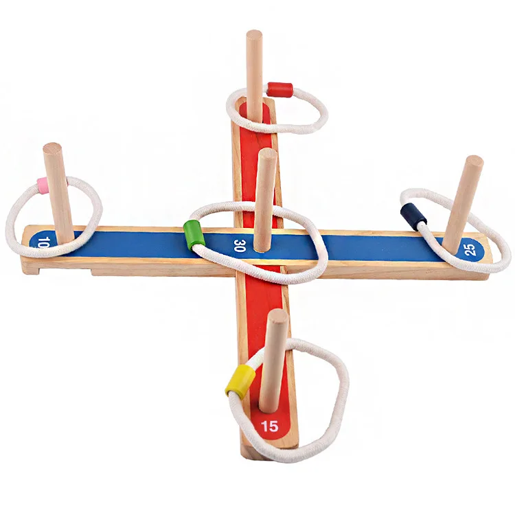 Wooden Ring Toss Quoits Game Set Perfect For Garden Toys - Buy Ring ...