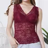 Lace Crop Top Women Fashion Floral Lace Padded Bra Tank Top V Neck Underwear Bralett Ladies Camisole
