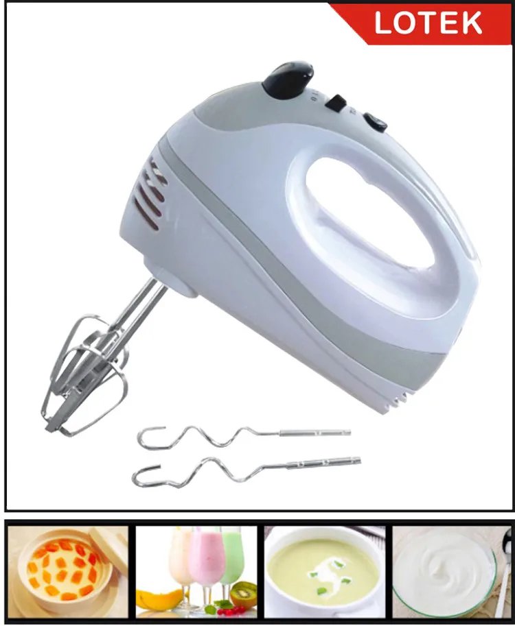 300w Electric Kitchen Design Egg Beaters Manual Hand Mixer With 5 Speed