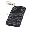Ultra-thin 10 Keys ABS Keychain Custom Code IR Wireless Remote Control Switch For Car Audio DVD GPS DVR
