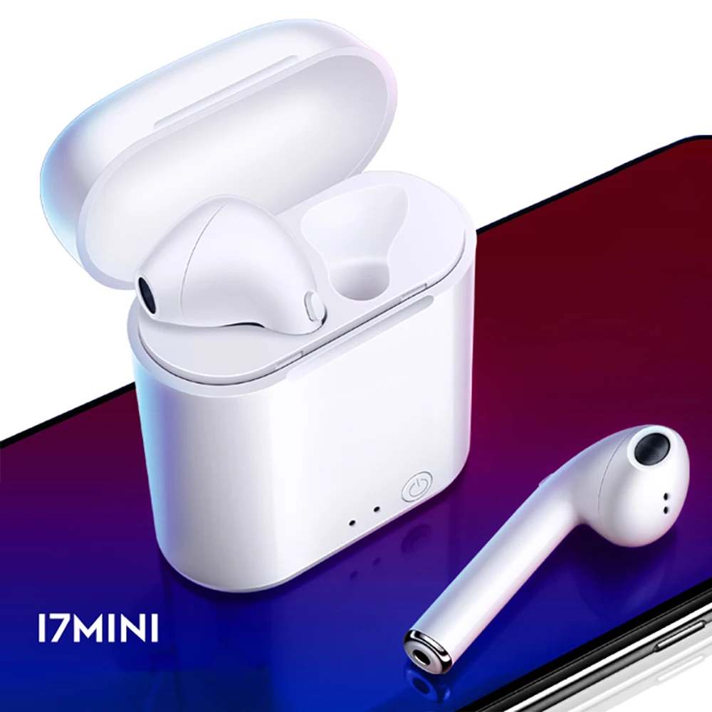 

Wireless In-Ear TWS i7 Mini Earbuds earphone with Mic Charging Case