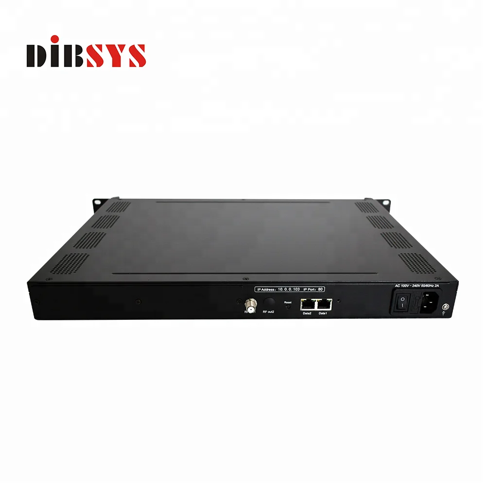 

solucao ideal para o sistema de transmissao de TV digital Modulador ISDB-T ip para isdb-tb modulador de RF