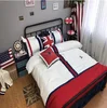 100% cotton UK Style Patchwork Bedding sets very nice Sport design bedding set