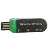 OEM USB temperature single use data logger with PDF report logging temperature data logger