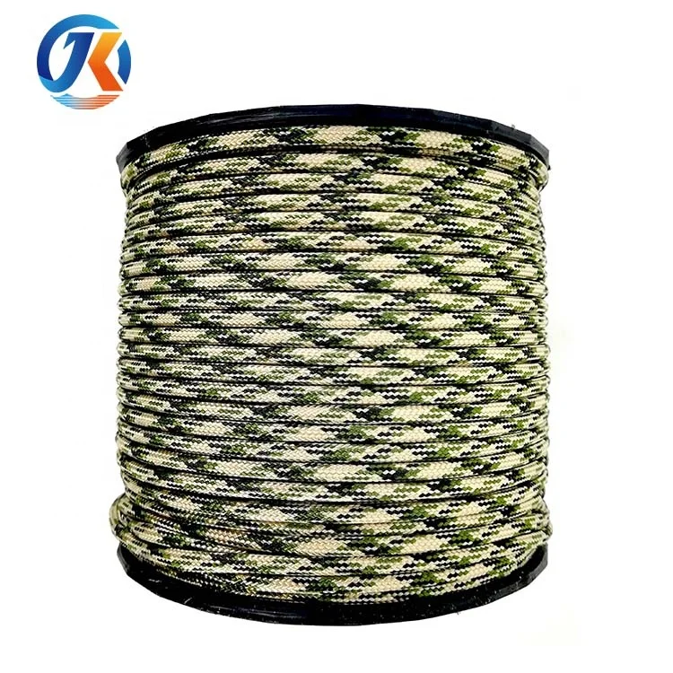 

Outdoor nylon 4mm or 5/32inch 550 Paracord Mli-Spec Survival Paracord 550 For Camping, Many colors /customized color