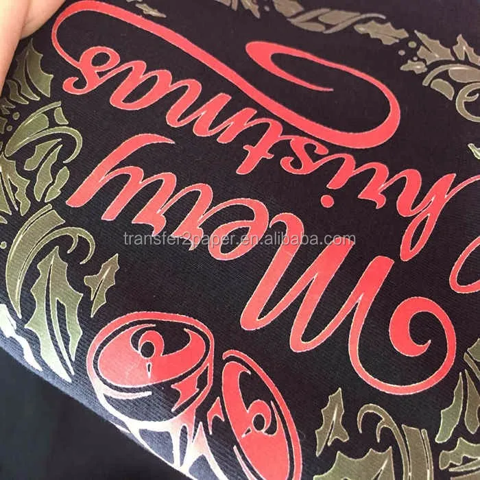 
No Cut Self Weeding Laser Heat Transfer Paper for Cotton Fabric 