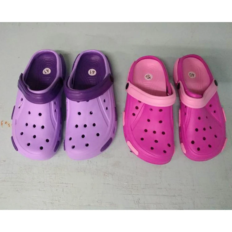 
stock shoe Eva Plastic Summer garden clogs Wholesale Slipper For Woman 