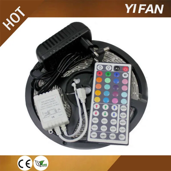 
Different Color remote controlled battery operated led strip light 