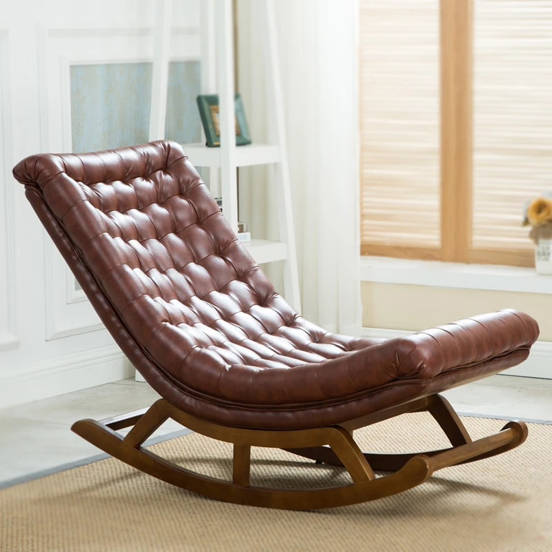 Popular Leather Rocking Chairs-Buy Cheap Leather Rocking