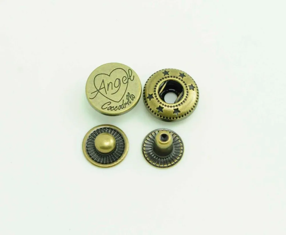 alloy 4 hole buttons clothing
