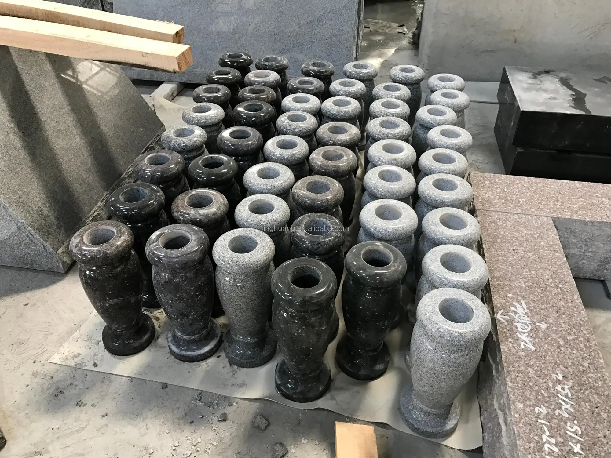 Good Quality Headstone Flower Holder Cemetery Headstone Flower Vase