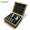 Whiskey Stones Personalized Gift Set 8 Chilling Whisky Rocks Lead-Free Crystal Glass Cups Ice Cube
