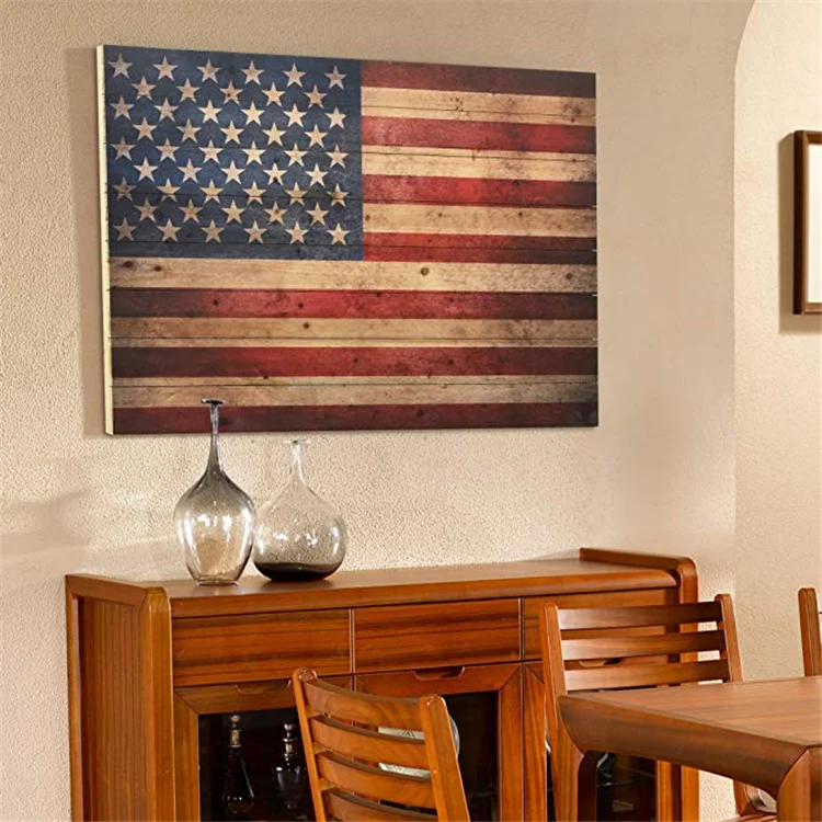 american flag wall art