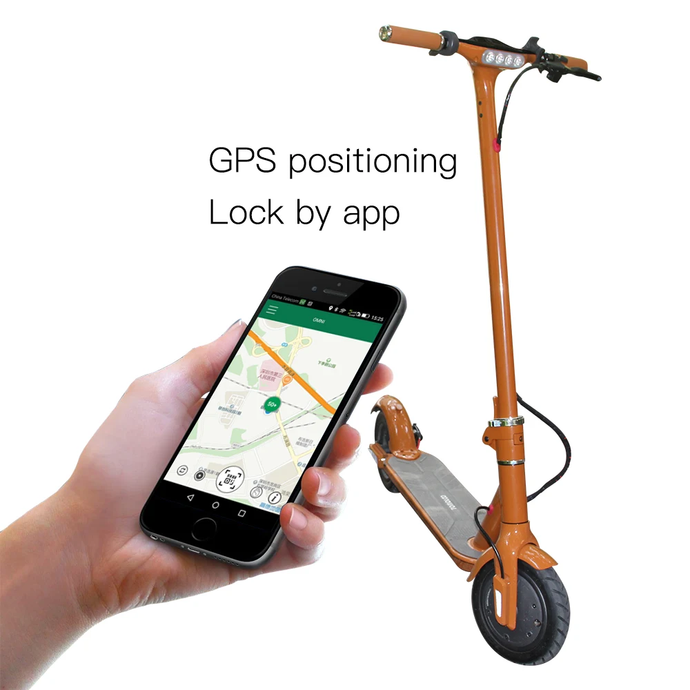2018 Newest Scooter With App Function 2g/3g/4g Qr Code Scanning To
