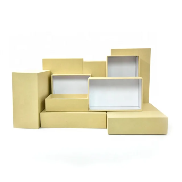 Dongguan 2019 Custom Packaging Multifunction Kraft Paper Gift Box