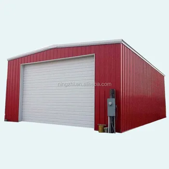 Prefab Metal Garage 6x4x2 6m With Roller Door Metal Garage 6x6x2