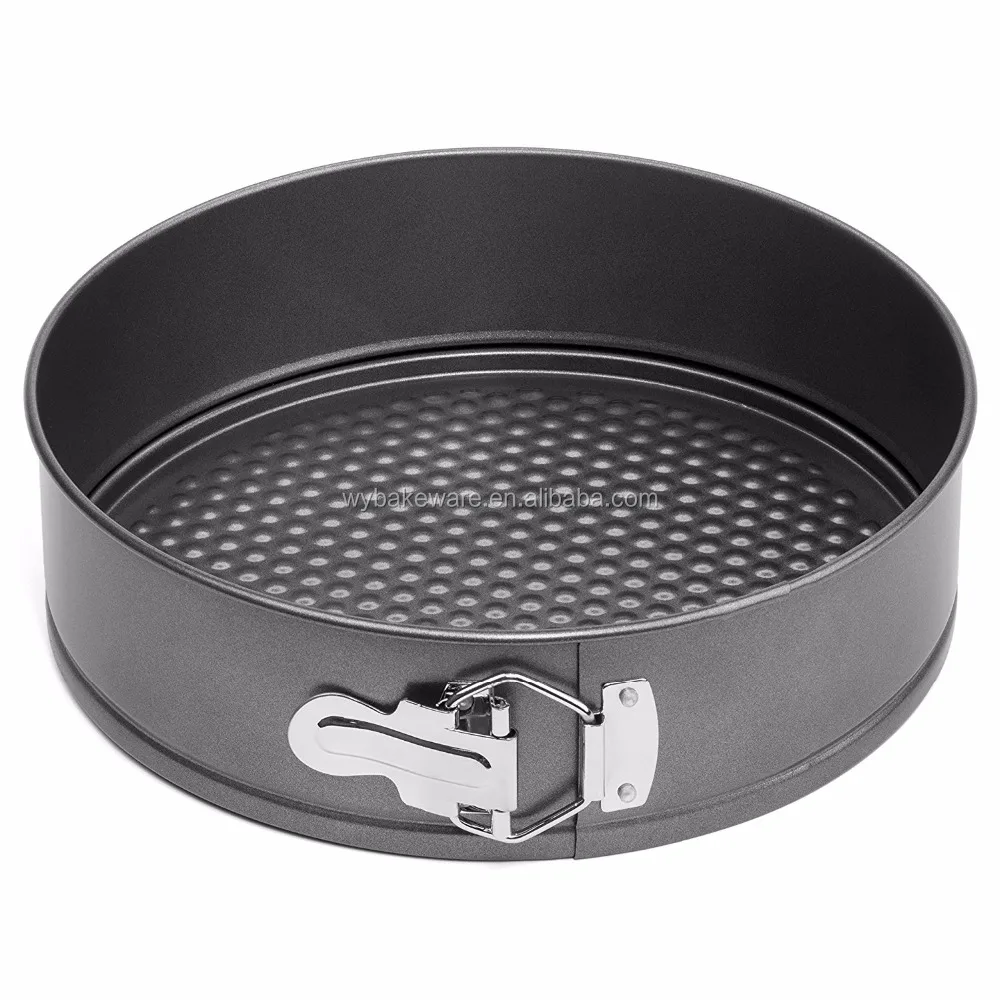 
OKAY BK-D6040 Nonstick 5 Piece Cake Pans Set with 9 Inch Round Cake forms, 9 Inch Springform and 10 In Bundt Pan 