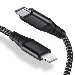 USB-C to Lightning Braided Fast Charger Cable for iPhone