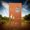 Rusty Decorative Outdoor Metal Garden Furniture Corten Yard Art