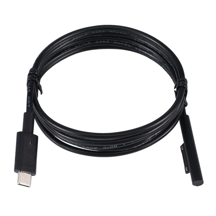 Surface Connect To Usb Type C Power Charging Cable Cord For Microsoft Surface Pro 6 5 4 3 Go Laptop 2 Book 2 Buy Surface Connect To Usb Type C Surface Connect Surface