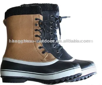 leather pac boots