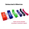 Fitness Resistance Bands, Yoga Resistance Bands, Latex Exercise Resistance Bands
