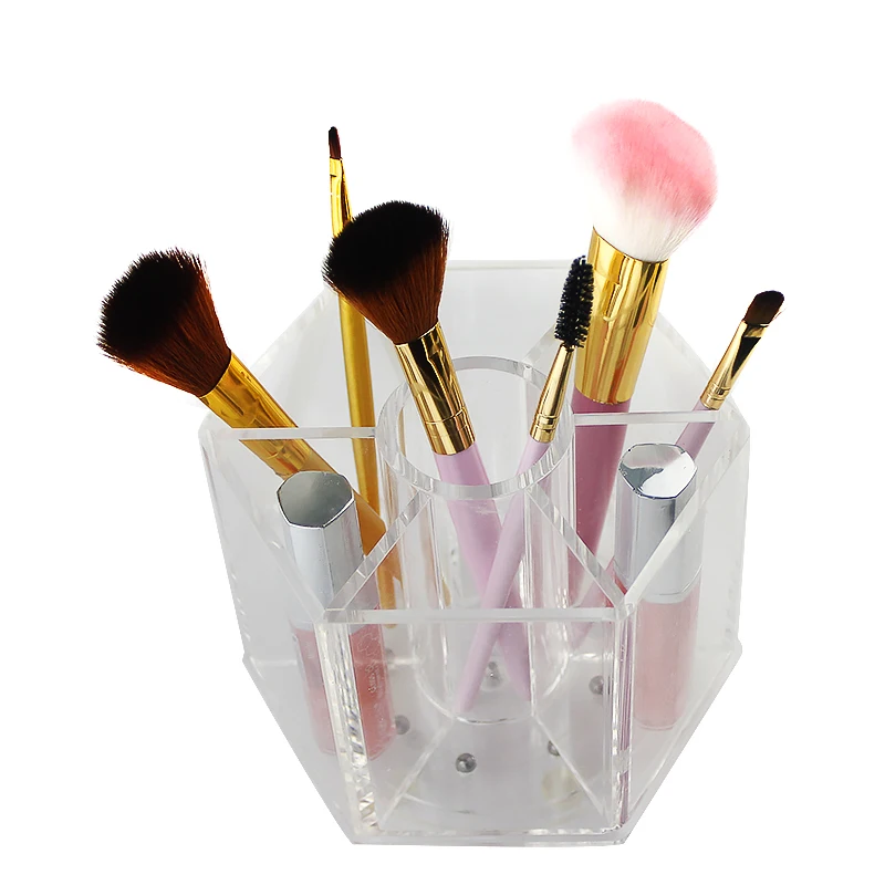 Customized Spinning Makeup Organizer Brush Holder Bathroom Skincare ...