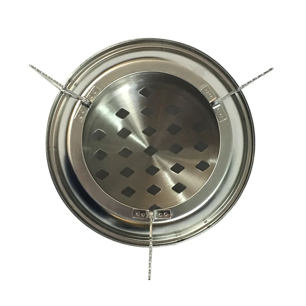 
OUTDOOR MINI WOOD BURNING BACKPACKING LIGHTWEIGHT PORTABLE STAINLESS STEEL CAMPING HIKING FOLDING STOVE 