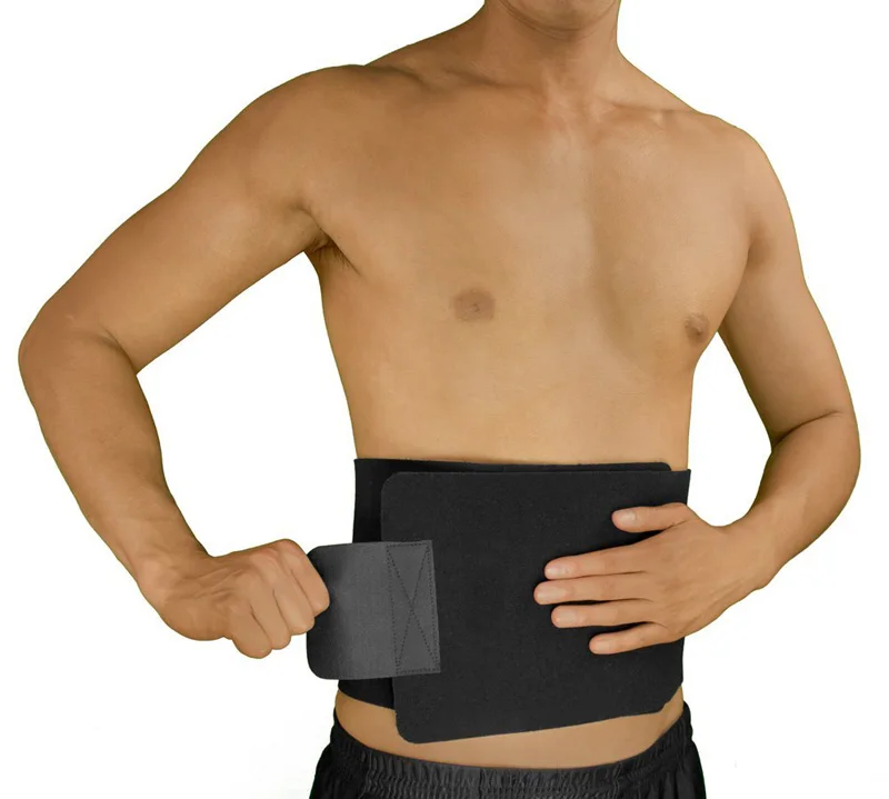 Neoprene Waist Trimmer Belt Workout Gym Back Support Tummy Slimming Belt Weight Loss Brace for