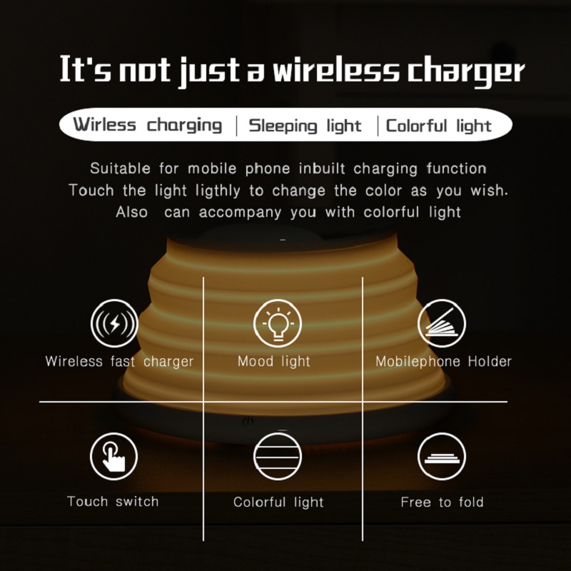 
Fashional New Wireless Charge Multiple Functions And Colors 