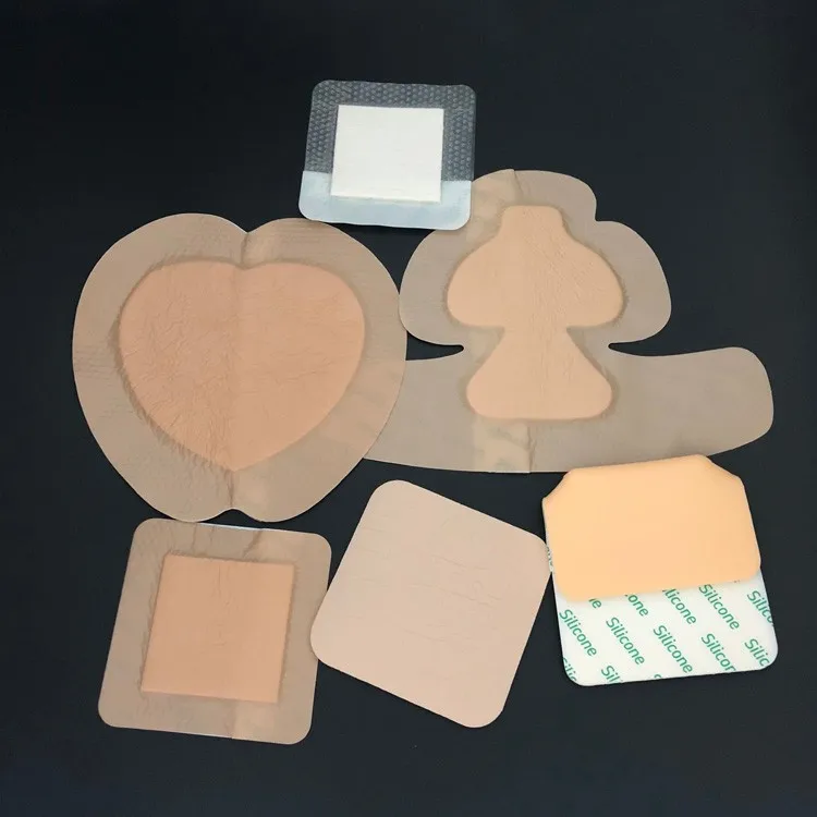 Henso Soft Silicone Absorbent Foam Dressing Buy Silicone Foam