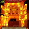 KANOSAUR7635 Chinese New Year Decorations Modern Fabric Lantern Led