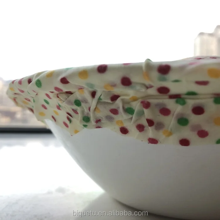 
New Trend Products Eco Friendly Reusable Beeswax Food Wraps 