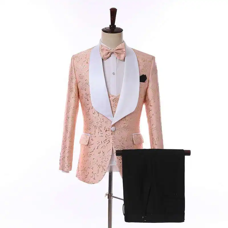 

Blazer Business Three Piece Single Breasted Man Suit, Request for handmade suits