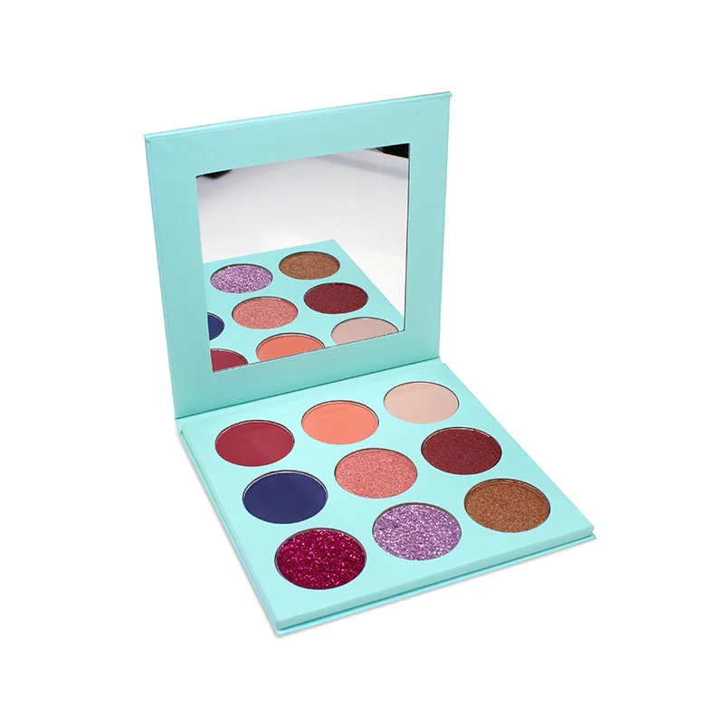 

high pigment custom makeup private label eyeshadow palette