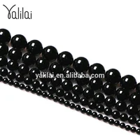 

12mm Round gemstone beads black Agate Black Onyx Stone beads