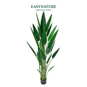 Image of Direct-Sale PEVA 1.6m 5.2ft Ornament Bonsai Plastic Faux Strelitzia Reginae Tree, chinese artificial plant
