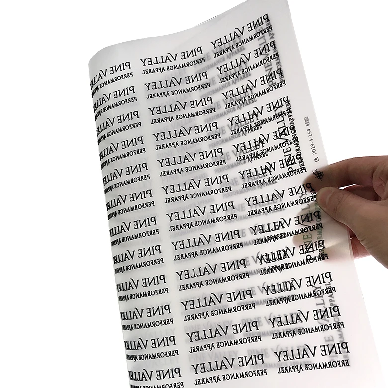 High density printing stickers iron on label 3d silicone heat transfer logo for garment