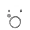 Latest design cables beautiful 3m braided ball charging data USB cable in Shenzhen