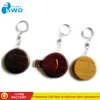 32GB Circle Shaped Wooden USB Flash Stick With Ball Chain