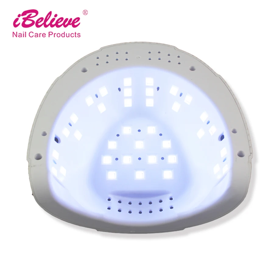 Ibelieve 54w / 36w Sun Light Portable Gel Polish Uv Led Nail Lamp With